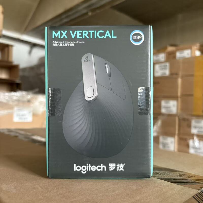 Logi Mx Vertical Bluetooth Wireless Mouse Large Vertical Multi-Device Cross-Screen Ergonomic 2.4g