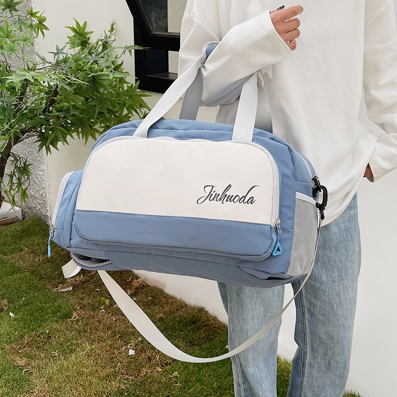 Bolsa de ejercicios, mochila deportiva de mujer, mochila multifuncional con zapato, bolsa de mano impermeable de gran capacidad, bolsa de viaje, bolsa de natación