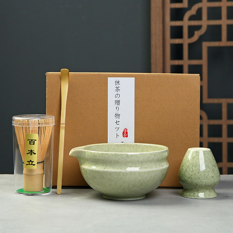 Cepillo de té de matcha de 100 centavos de matcha