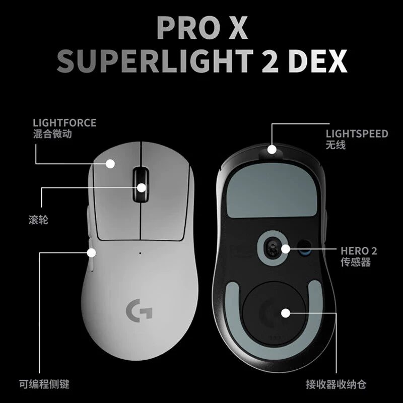 Logitech GPW4 поколения Suzaku Hawkeye беспроводная игровая мышь Shit King четвёртое поколение двойной режим киберспорт легковесные периферийные устройства