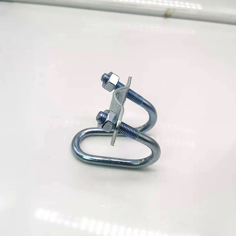 栽培温室野菜温室クロスホルダーU字型クリップダブルU字型バックルチューブクリップ鋼管固定バックル|undefined