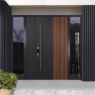 Glass Splicing Double Door, One Door, One Scene, Entrance Door, Professional Source Factory