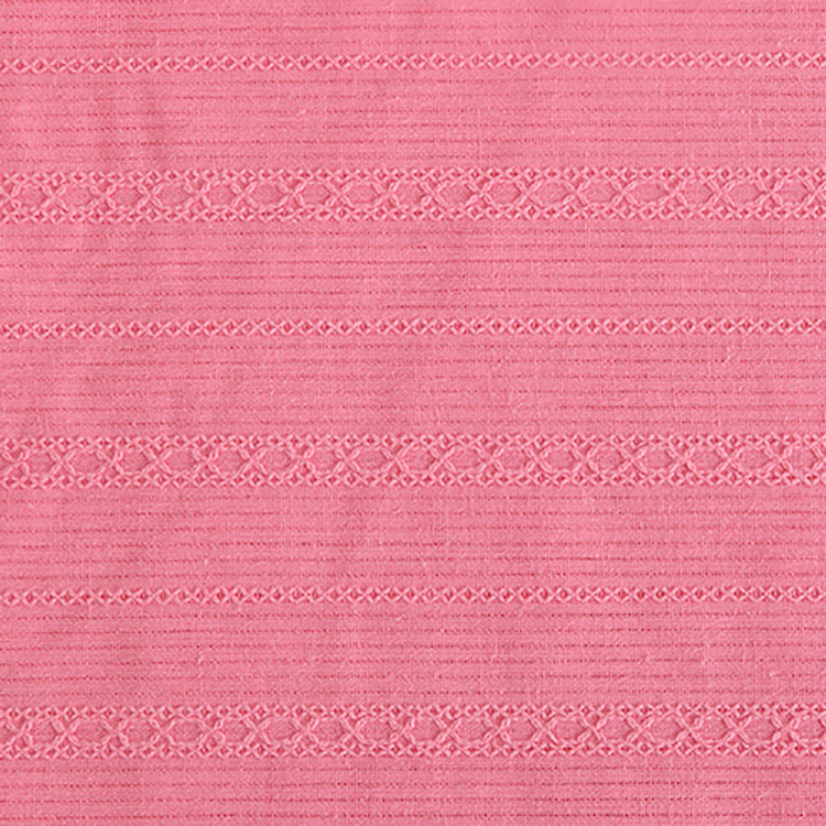 Diseño floral de moda suave 100% algodón tela de camisa jacquard