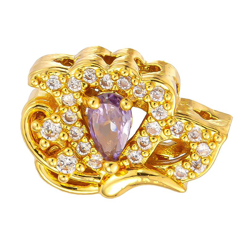 Douyin Venta caliente Colgante de microincrustaciones de cobre chapado al por mayor Cientos de colgantes de cobre opcionales a su gusto, fábrica de origen al por mayor sin cadena