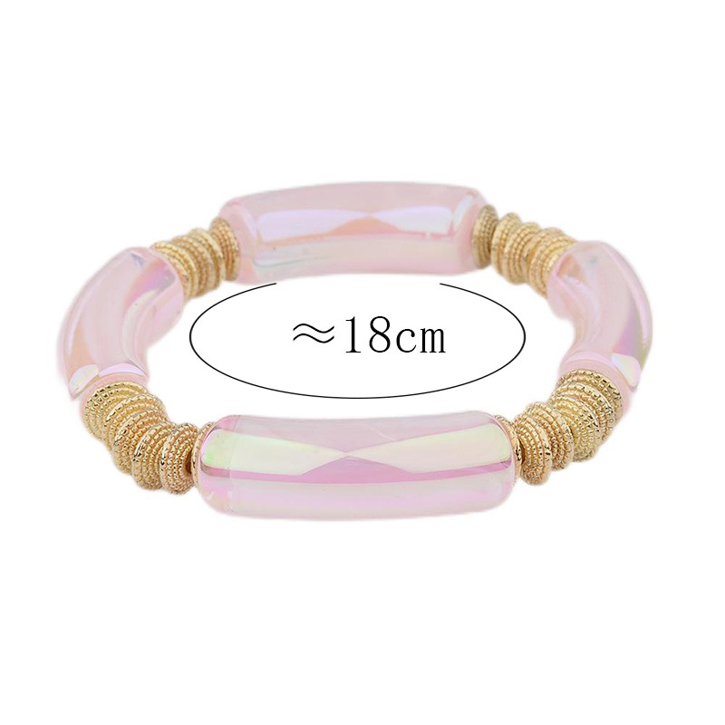 28g Weight 0.03µm Gold Plating Thickness Basic Modern Style Geometric Metal Wholesale Bangle