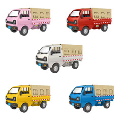 国境を越えた人気シミュレーションリモコン車五菱鈴木マイクロカーバン柳州車充電トラック玩具