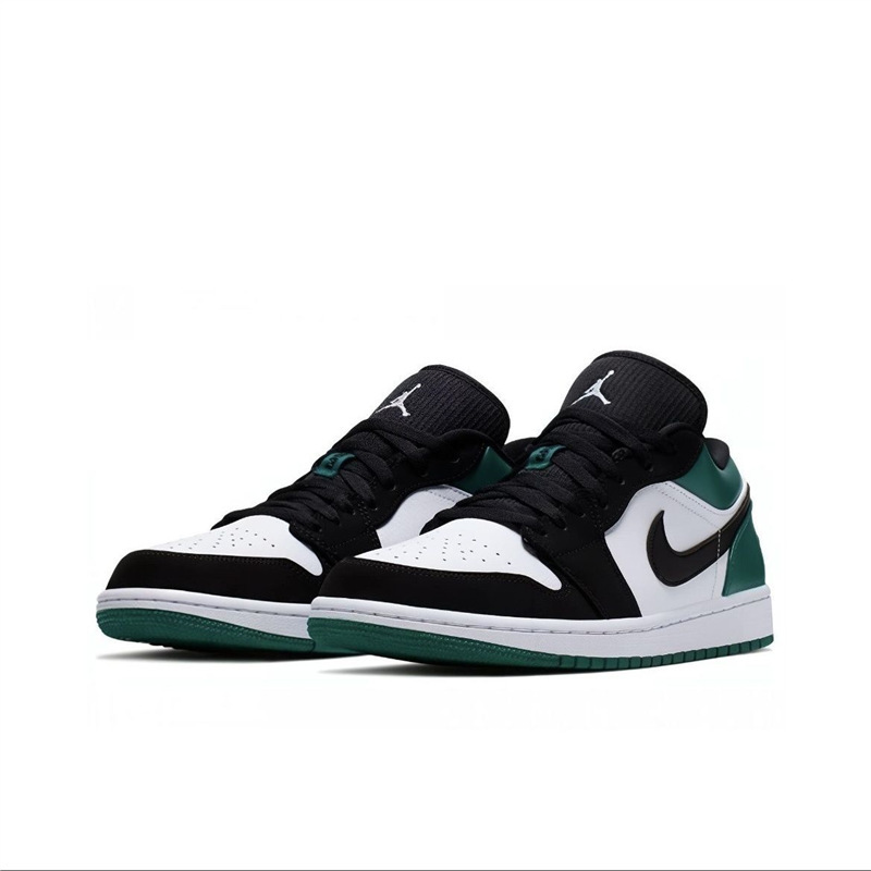 純粋なオリジナル AJ1 白黒青つま先ロートップトレンディなバスケットボールシューズキャンパス男性と女性の多用途カジュアルスポーツスケートボードシューズ|undefined