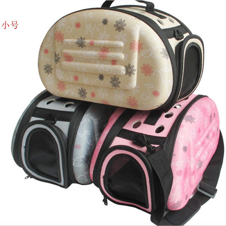 Crossbody Portable Dog Bag Large Capacity Shoulder Cat Bag Pet Bag Outgoing Cat Backpack Folding Breathable Cat Mic Bag Cross-Border