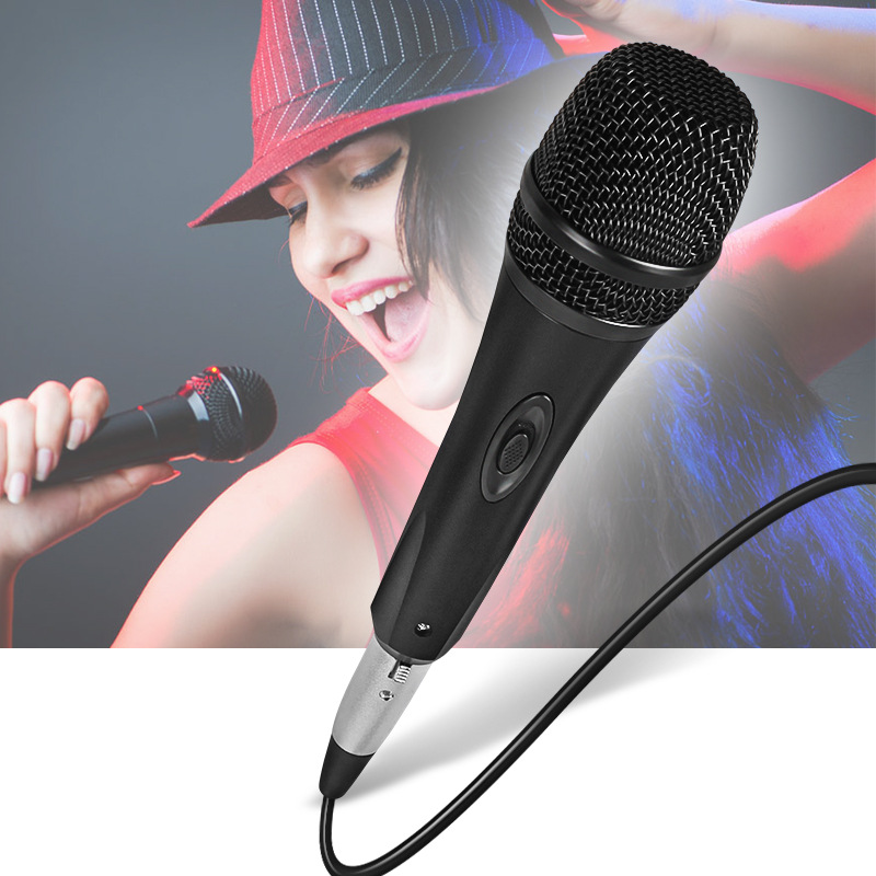 JIY專(zhuān)業(yè)有線(xiàn)麥克風(fēng)KTV功放音響咪電腦語(yǔ)音會(huì)議手持動(dòng)圈式話(huà)筒跨境