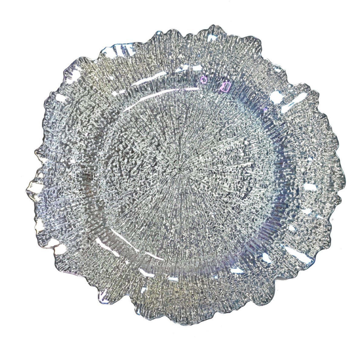 Nuevas placas de cargador retro irregulares transfronterizas exclusivas para platos de frutas platos de hotel comercio exterior mayorista