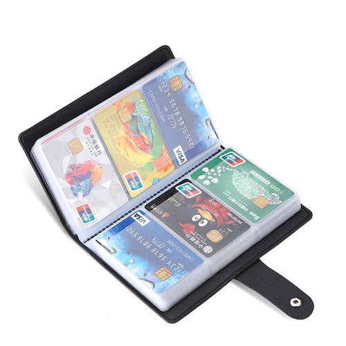 Anti-magnetic anti-theft card wallet for men and women, multi-card slot name card holder, card case, bank card holder