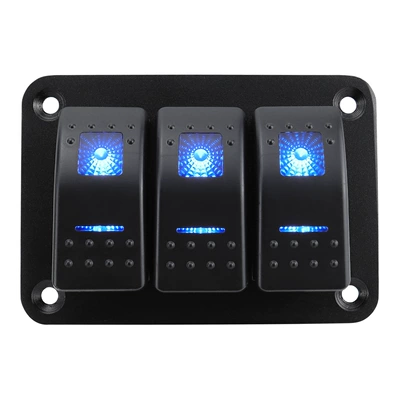 Car marine switch blue Other Car Modifications - three-position-panel