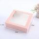Cross-border in stock Window Cake Packaging Box West Point Biscuits Baking Packaging Box Advanced Sense Egg Tart Dessert Packaging Box