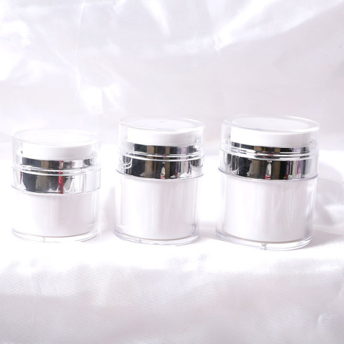 Vacuum bottle cream, lotion, foundation, sunscreen, push-pour refill bottle, travel portable high-end pump bottle