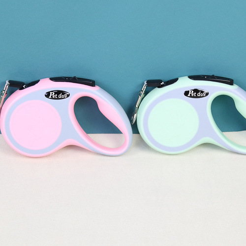 Pet leash manufacturers directly supply automatic retractable leash for outdoor portable dog walking leash dog leash