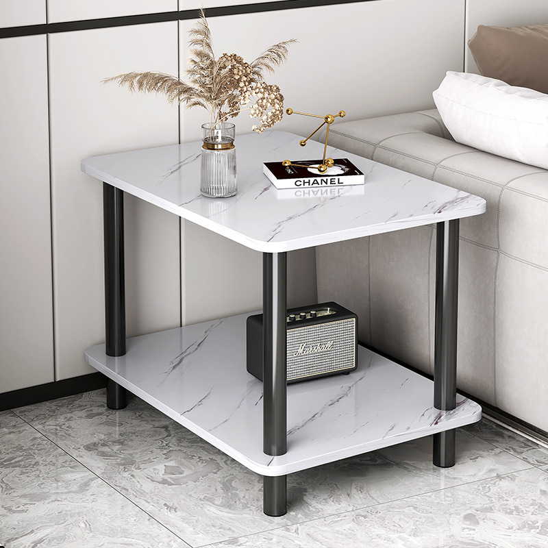 Small Coffee Table, Simple and Modern, Creative Table, Living Room Small Square Table, Sofa Side Cabinet, Side Cabinet, Home Bedside Storage Rack