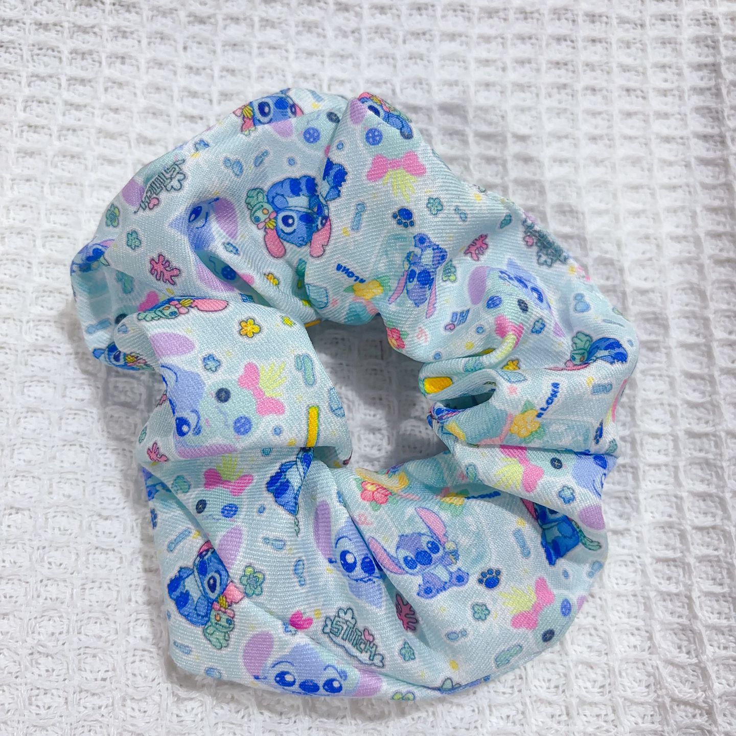 스티치 난초 꽃무늬