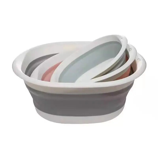 Foldable handheld small plastic washbasin for students for face…