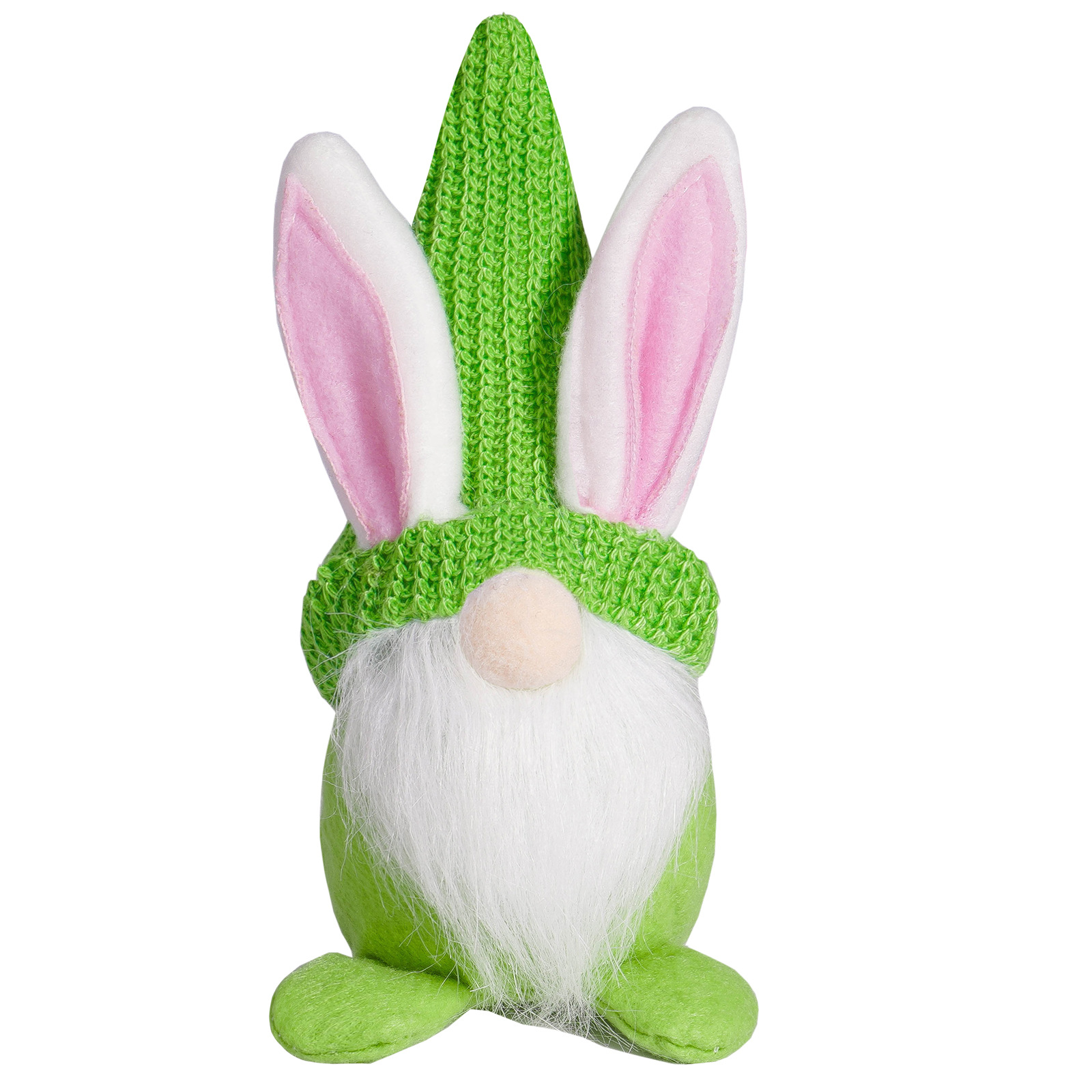 Nuevos productos transfronterizos de conejo de Pascua muñeca enana atmósfera de fiesta decoración adorable conejo Rudolph decoración