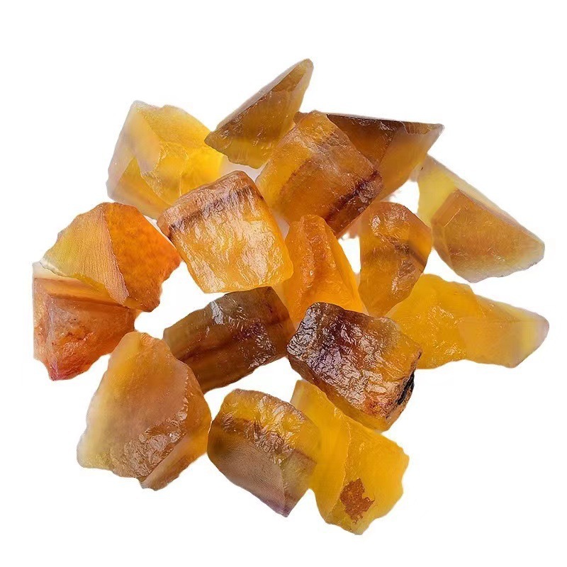 Yellow fluorite / 2-3cm 100g