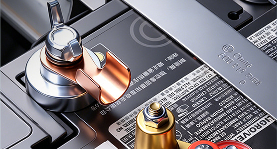 Cross-border, universal positive and negative terminal, high-quality, new model, manual brass thickened battery disconnect switch for cars, designed to prevent battery drain