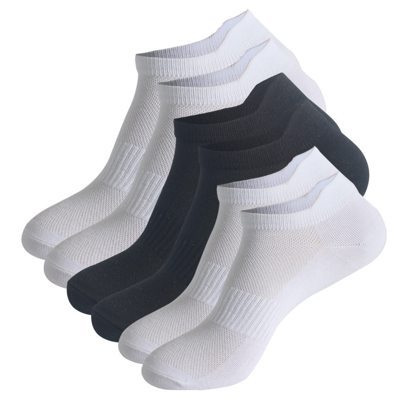 Cross-Border Spot Socks, Mesh Boat Socks, Ankle Socks, Running Sports Socks, Thin Cotton Socks, Men's and Women's European and American Socks
