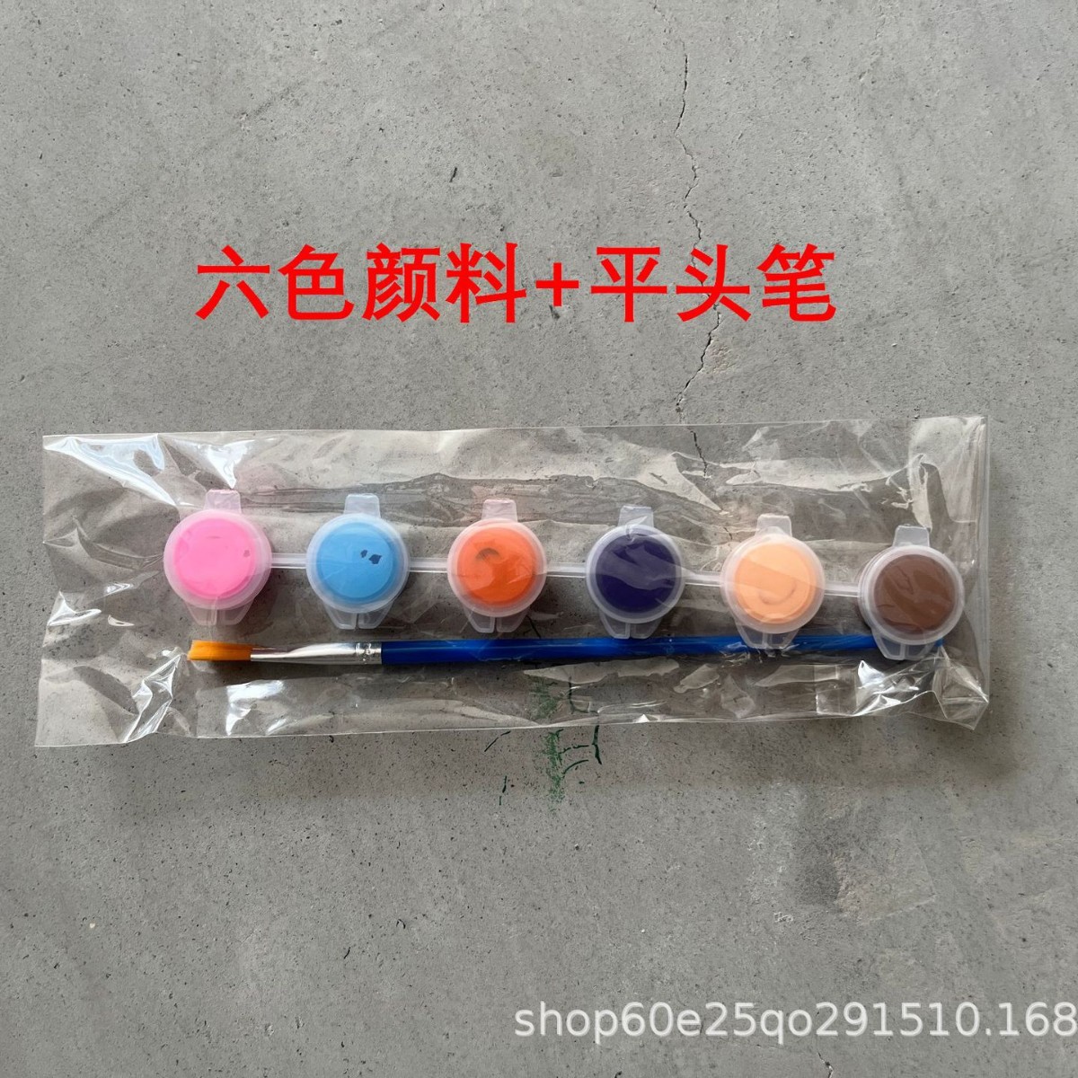 Tiras de pintura acrílica de 3 ml, 6 colores en una pieza, 5 ml, 12 colores, manualidades, pintura de yeso, pintura de piedras para colorear para niños