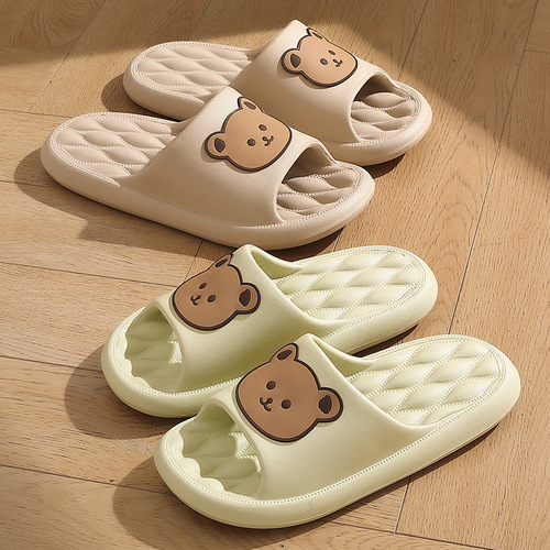 Non-slip EVA slippers with a 