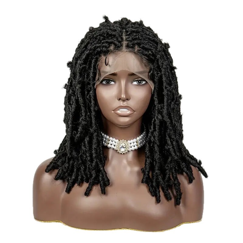 ヨーロッパとアメリカの越境電子商取引 TEMU Amazon ドロップシッピング化学繊維ドレッドヘアウィッグファッションウィッグヘッドギア編組ヘア|undefined