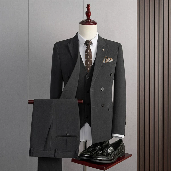 Three -piece deep gray