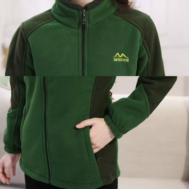 Demi-season jacket, sweatshirt, for middle age, loose fit