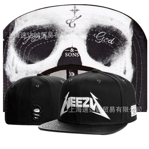 Mayorista comercio exterior sombrero plano sombrero ajuste sombrero sombrero de automóvil sombrero de moda americana sombrero de sol sombrero de sol