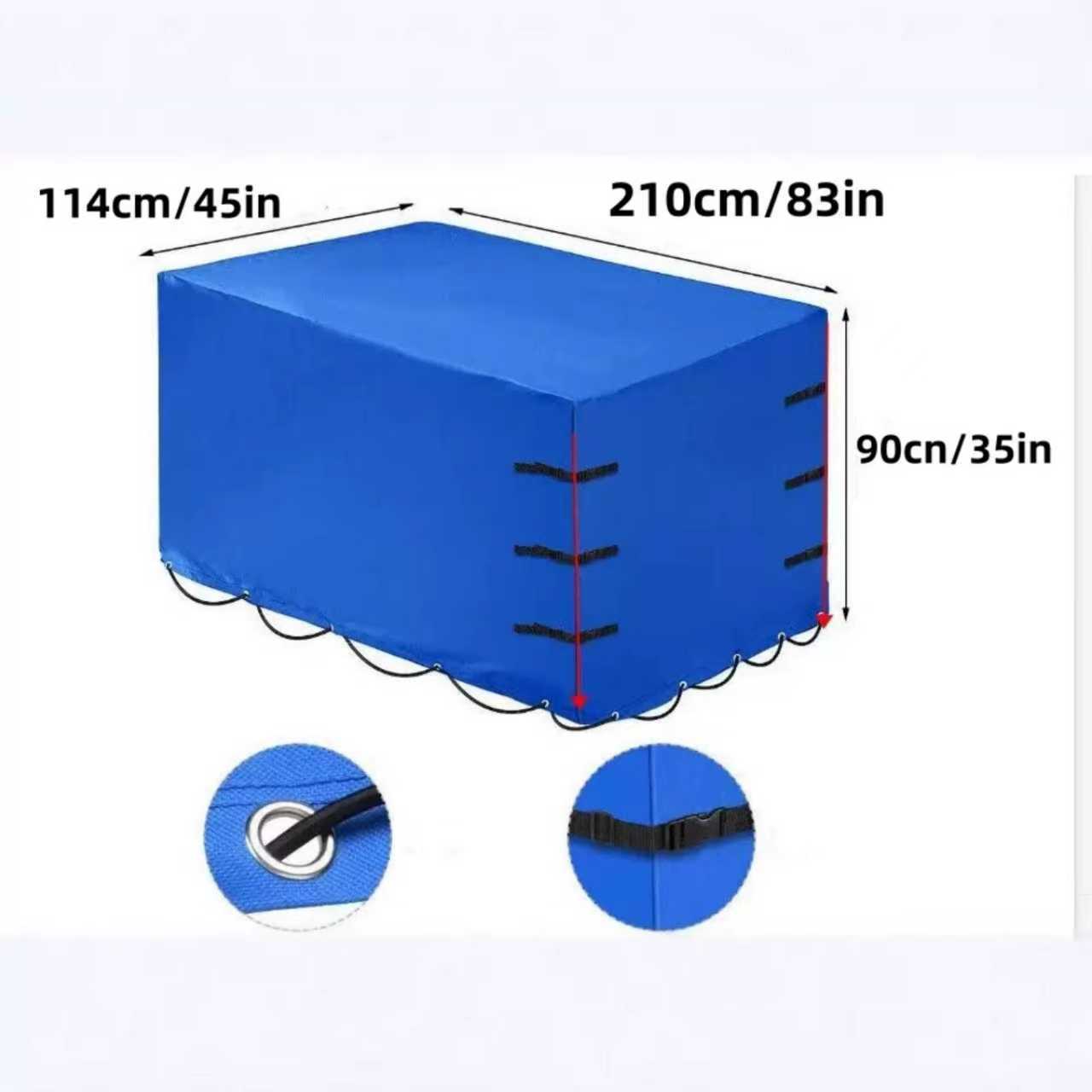 Cross-Border Hot-Selling Trailer Tarpaulin, Trailer Cover, Car Tarpaulin, Cargo Cover, Waterproof and Uv Protection