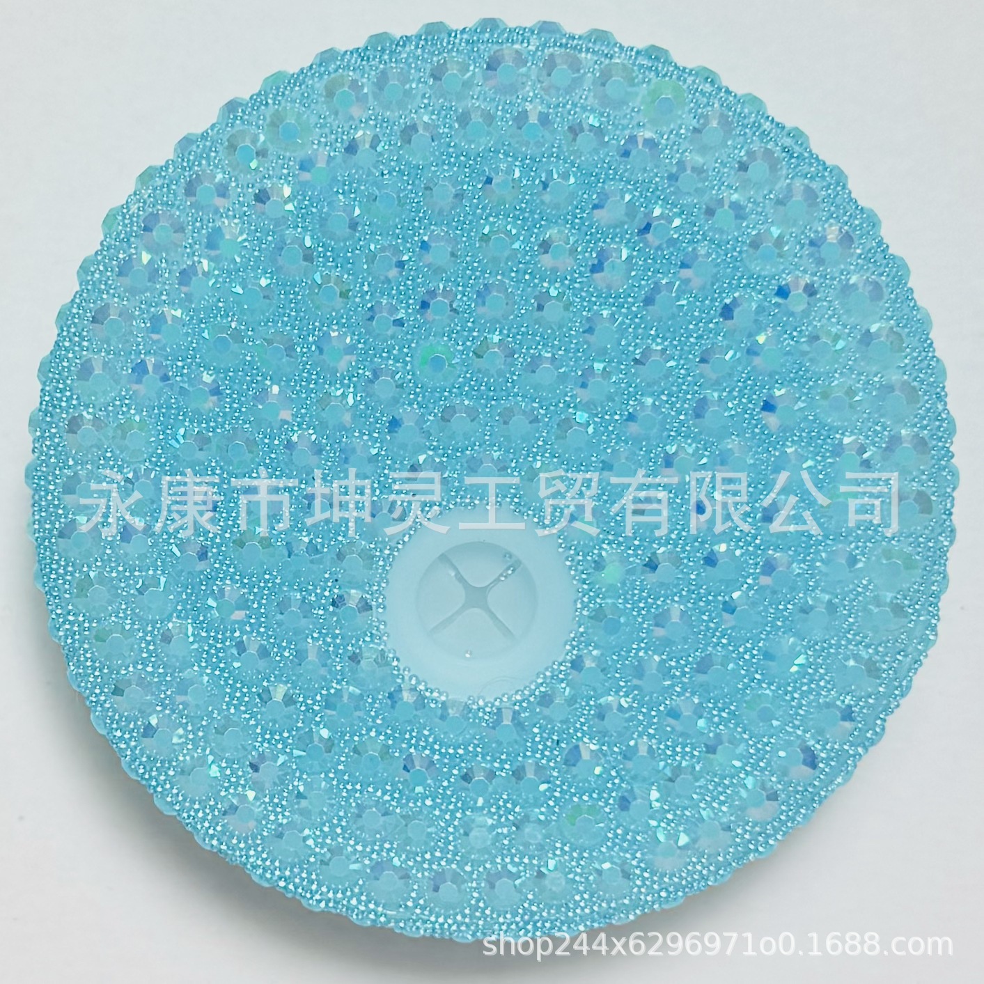 연한 파란색 화려한