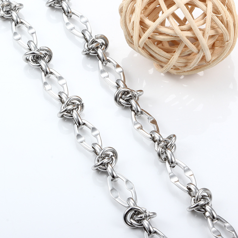 Knot Pattern 1 M 304 Stainless Steel Diameter 9mm Jewelry Accessories Chain