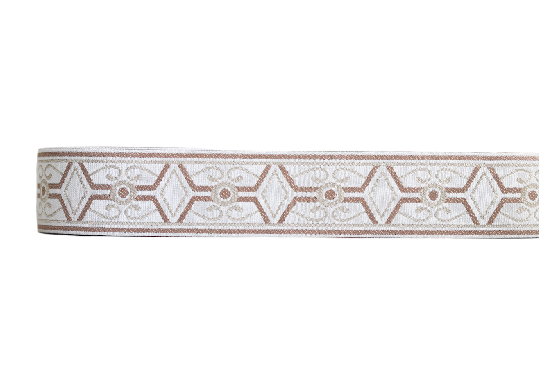 6cm Ancho de alta precisión cinta cortina sofá ropa collar manga borde cinta decorativa
