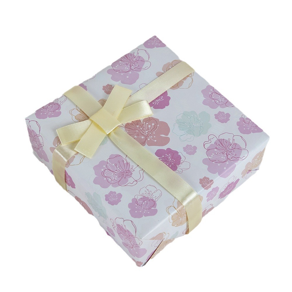Cumpleaños, día de San Valentín, simple y de alta calidad, regalo para niños y niñas, caja de regalo, papel de embalaje, material de embalaje, pergamino