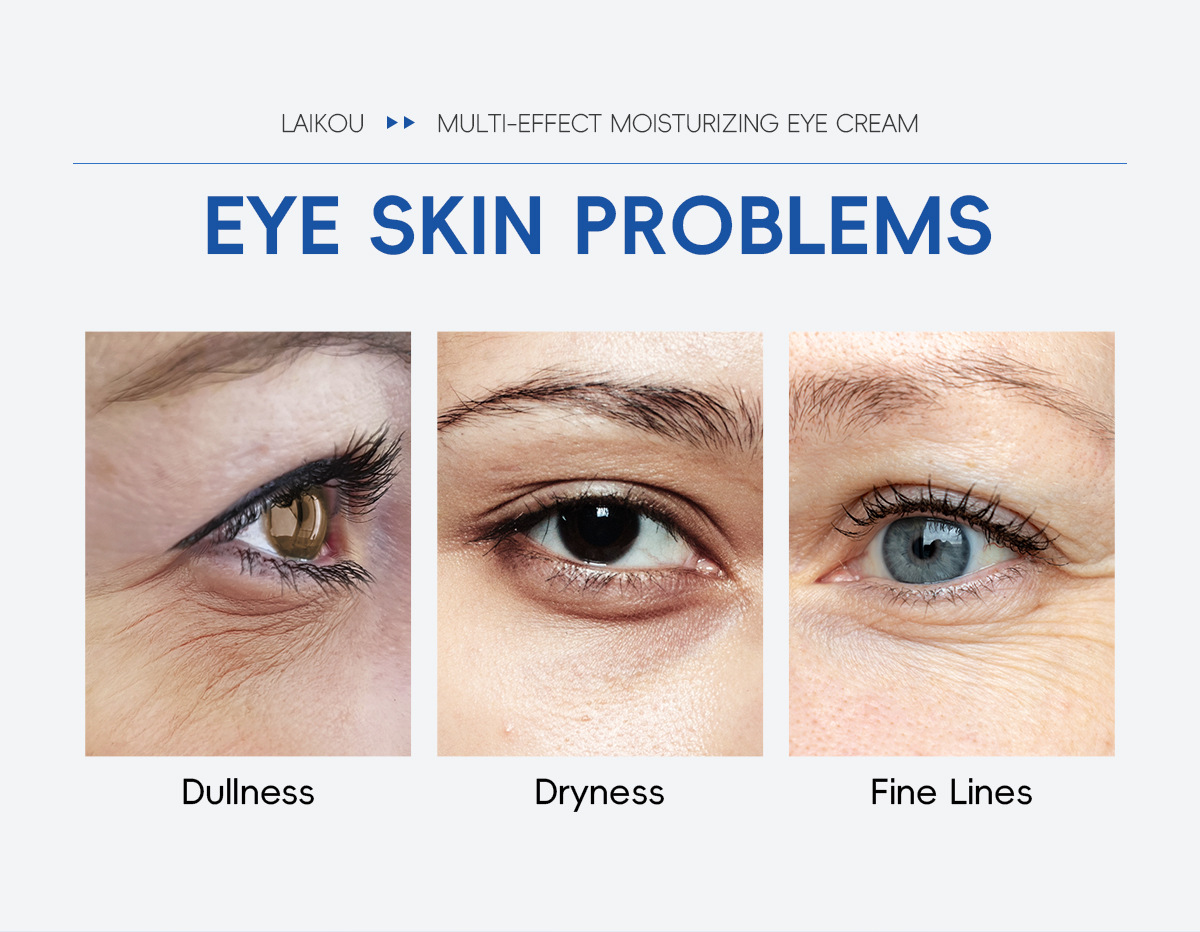 Cross-border LAIKOU Hydrating Roll-on Eye Cream 20g, eye moisturizing and eye care skin care product manufacturer supply undefined