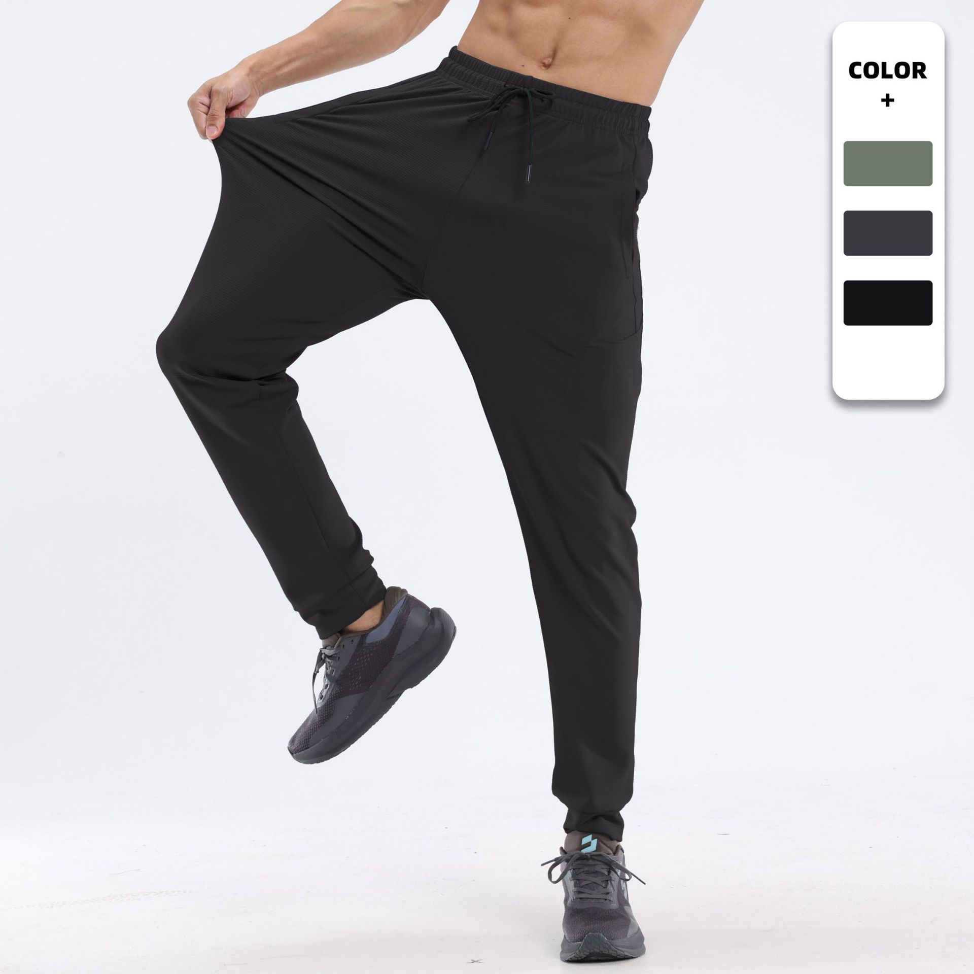 Pantalones deportivos al aire libre para hombres de baloncesto para correr pantalones de jersey sueltos pantalones casuales transpirables y secos rápidos