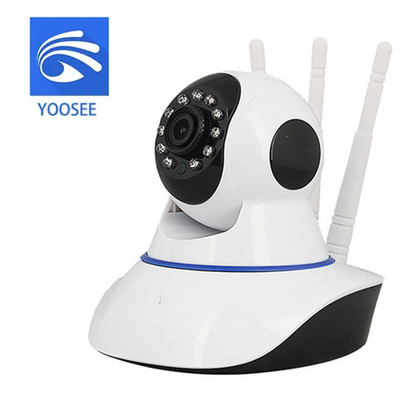 There is a watchhead surveillance camera, optical head strong shaking head machine, technology, YOOSEE HD surveillance camera with network port