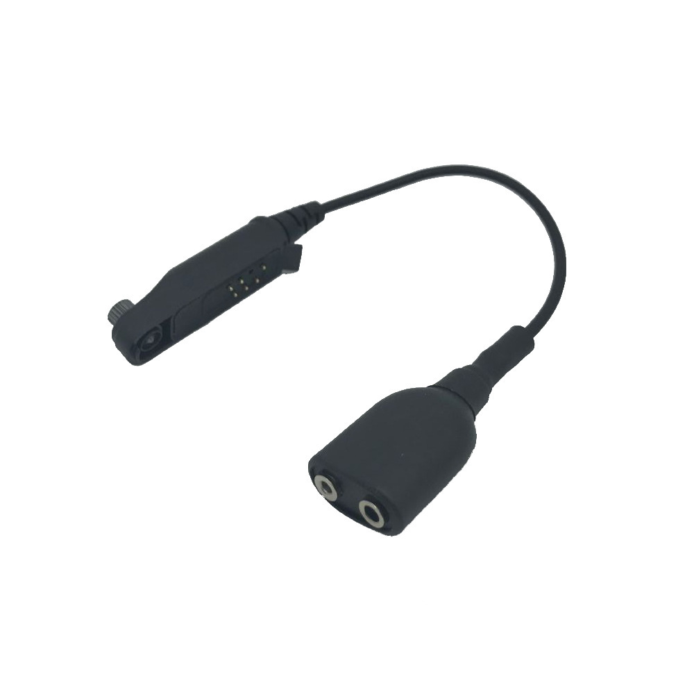 Baofeng impermeable walkie-talkie UV-9R Plus UV-XR K cabeza cable adaptador auriculares micrófono al por mayor