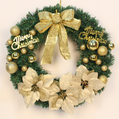 クリスマスリース30cm4 0/50/60cm新年飾りクリスマスドア掛けクリスマスツリー花輪飾り