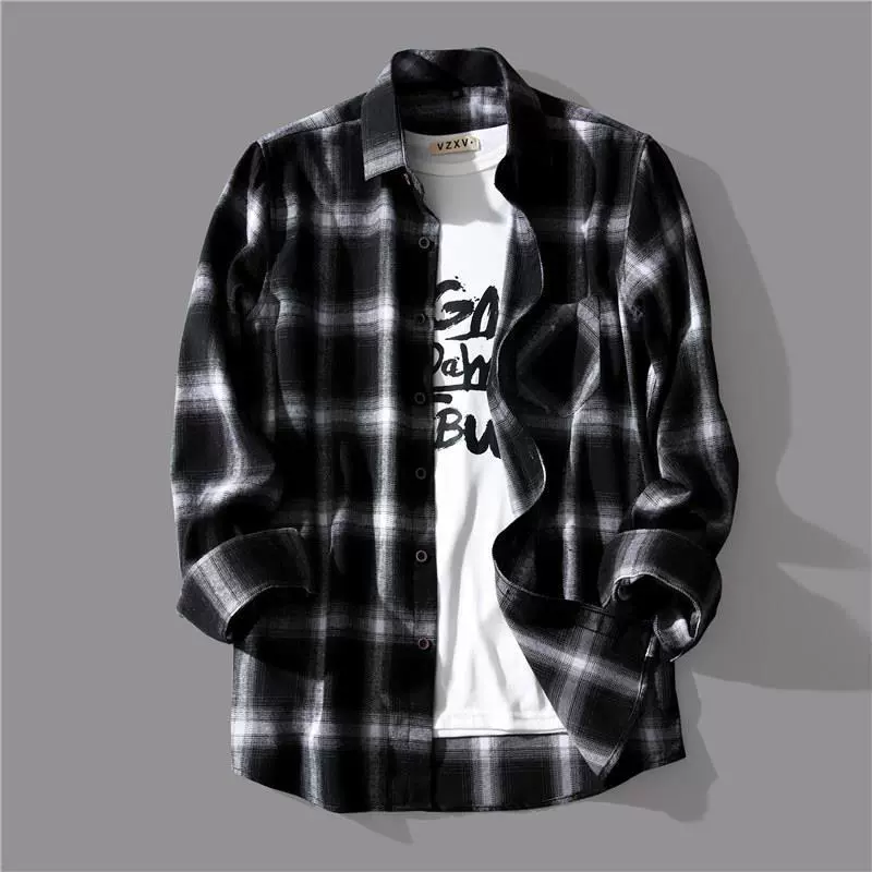 Trend shirt, autumn long-sleeve for leisure, jacket, oversize