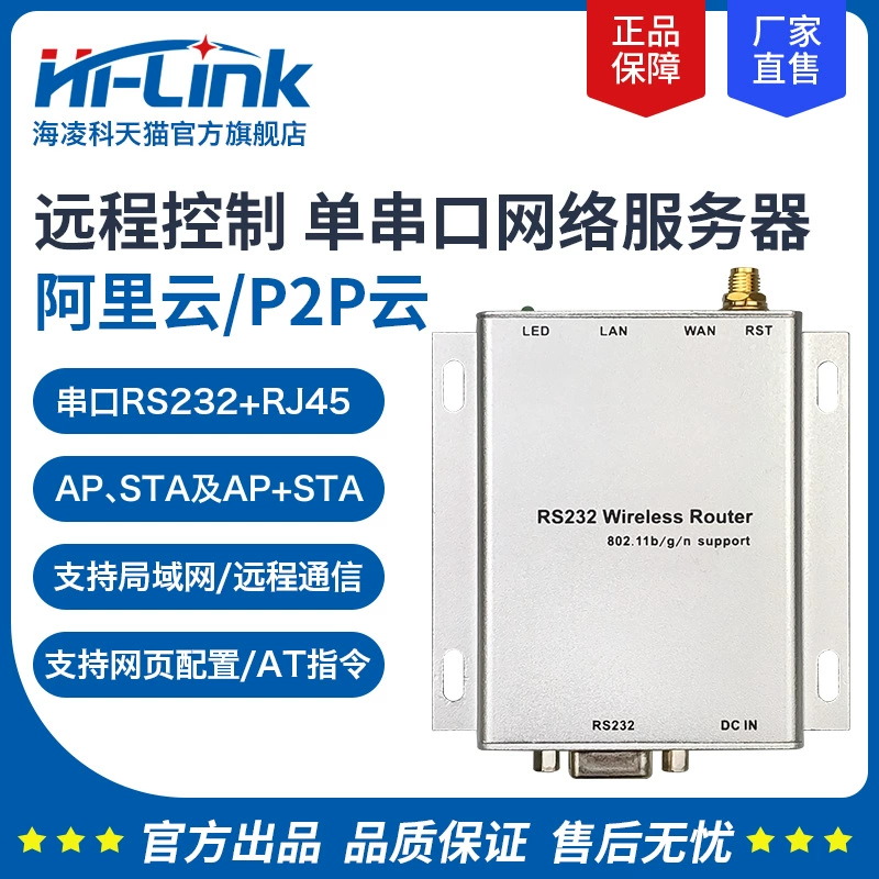 Серийный сервер WR02 RS232 в Ethernet RJ45 сетевой порт, коммуникационный шлюз для удалённого сетевого управления