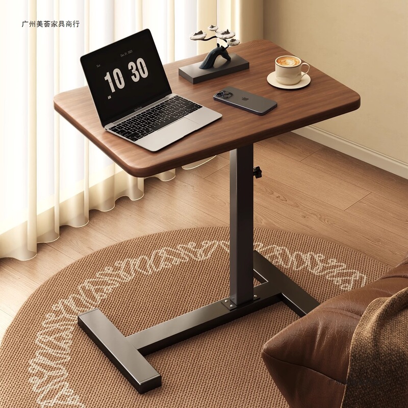 Bedside Table Movable Lifting Computer Table Living Room Sofa Side Table Folding Desk Bedroom Home Study Table Reading