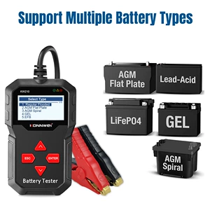 Temu Aliexpress Kw210 12V Battery Tester Car Motorcycle Battery Vehicle Battery Detector