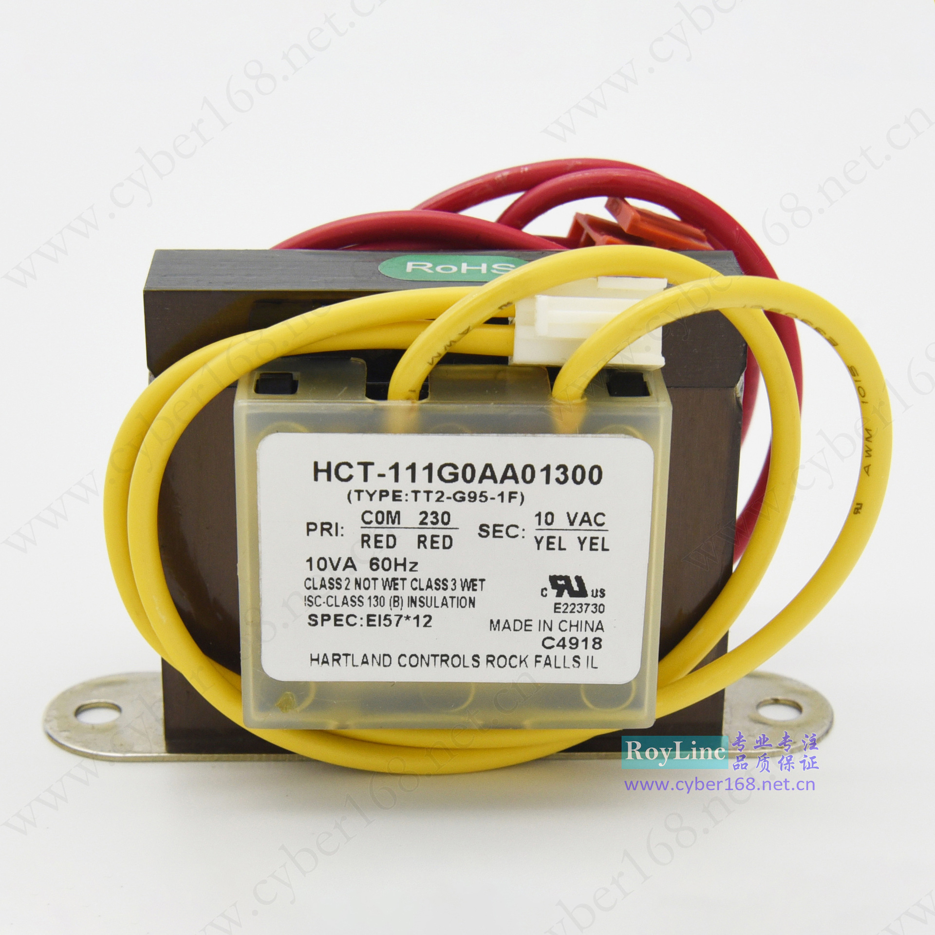 10VA 120V 208V 230V 240V 277V转7.3V 10V 24V UL CUL隔离变压器