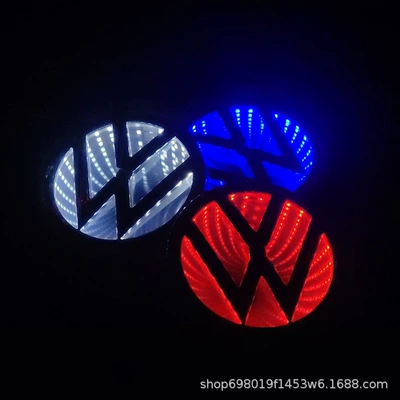 3D Illuminated Led – Other lights - volkswagen-11cm-x-11cm-white