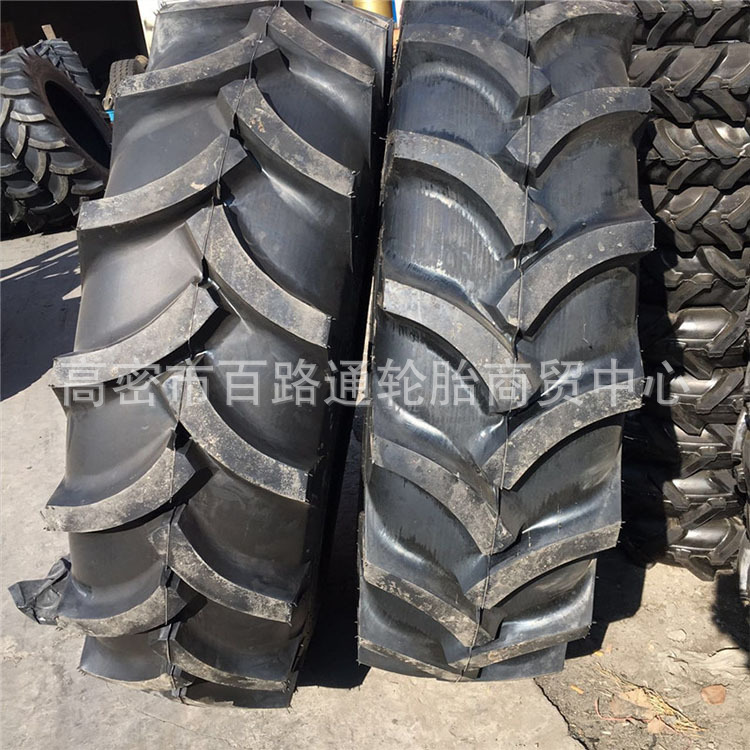 批发徐州甲字16.9-34拖拉机轮胎R- 1花纹农用轮胎配内胎