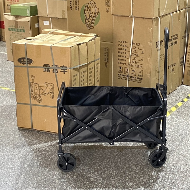 アウトドアキャンピングカー折りたたみトロリーキャンプ小型トレーラーキャンプ旅行車屋台ピクニック便利な小型トロリー|undefined